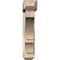 Ekena Millwork Balboa Craftsman Rough Sawn Bracket w/ Offset Brace, Douglas Fir, 6"W x 28"D x 28"H BKT0604X28X28BOA04RDF - alternate 3